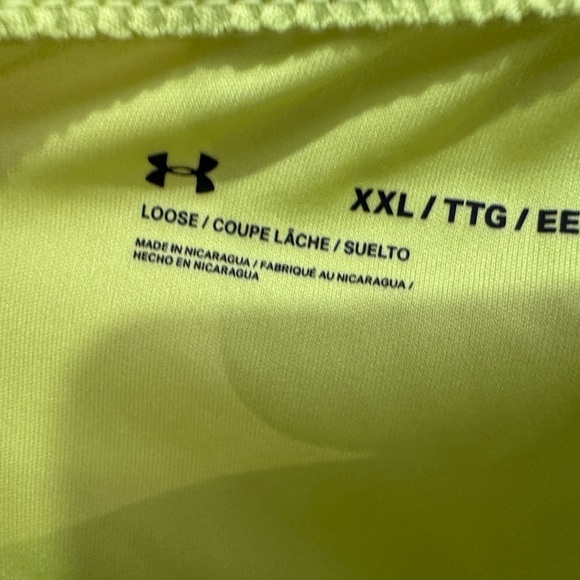 Under Armour Lime Green Sports Shorts - Picture 4 of 7